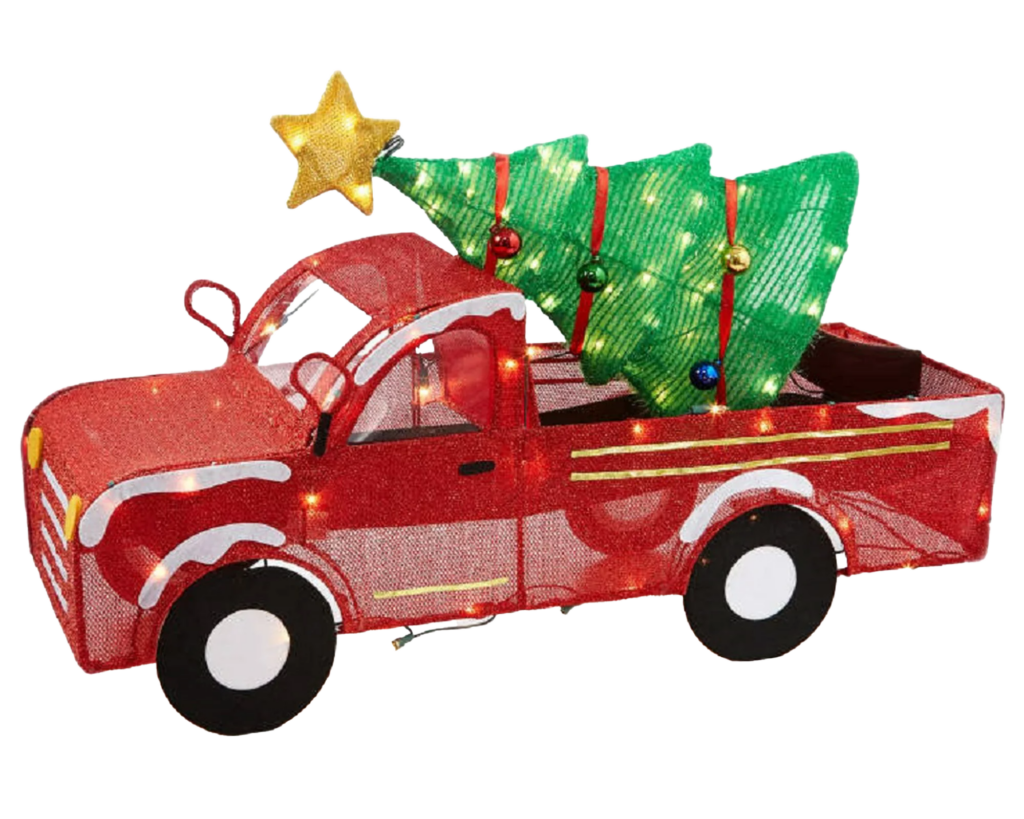 33-inch-wide-light-up-tinsel-truck-with-holiday-tree-winter-wonder-lane